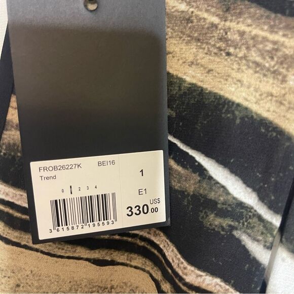 $330 The Kooples Silk Marble Print Mini Dress NWT - Picture 15 of 15